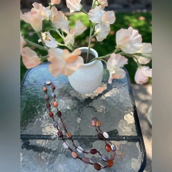 Multicolor Beaded Necklace EUC - Picture 3 of 4